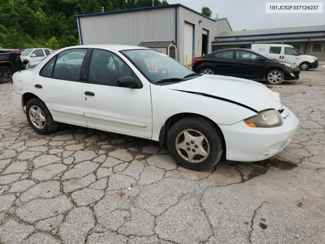 2003 Chevrolet Cavalier VIN: 1G1JC52F337126237 Lot: 62459215