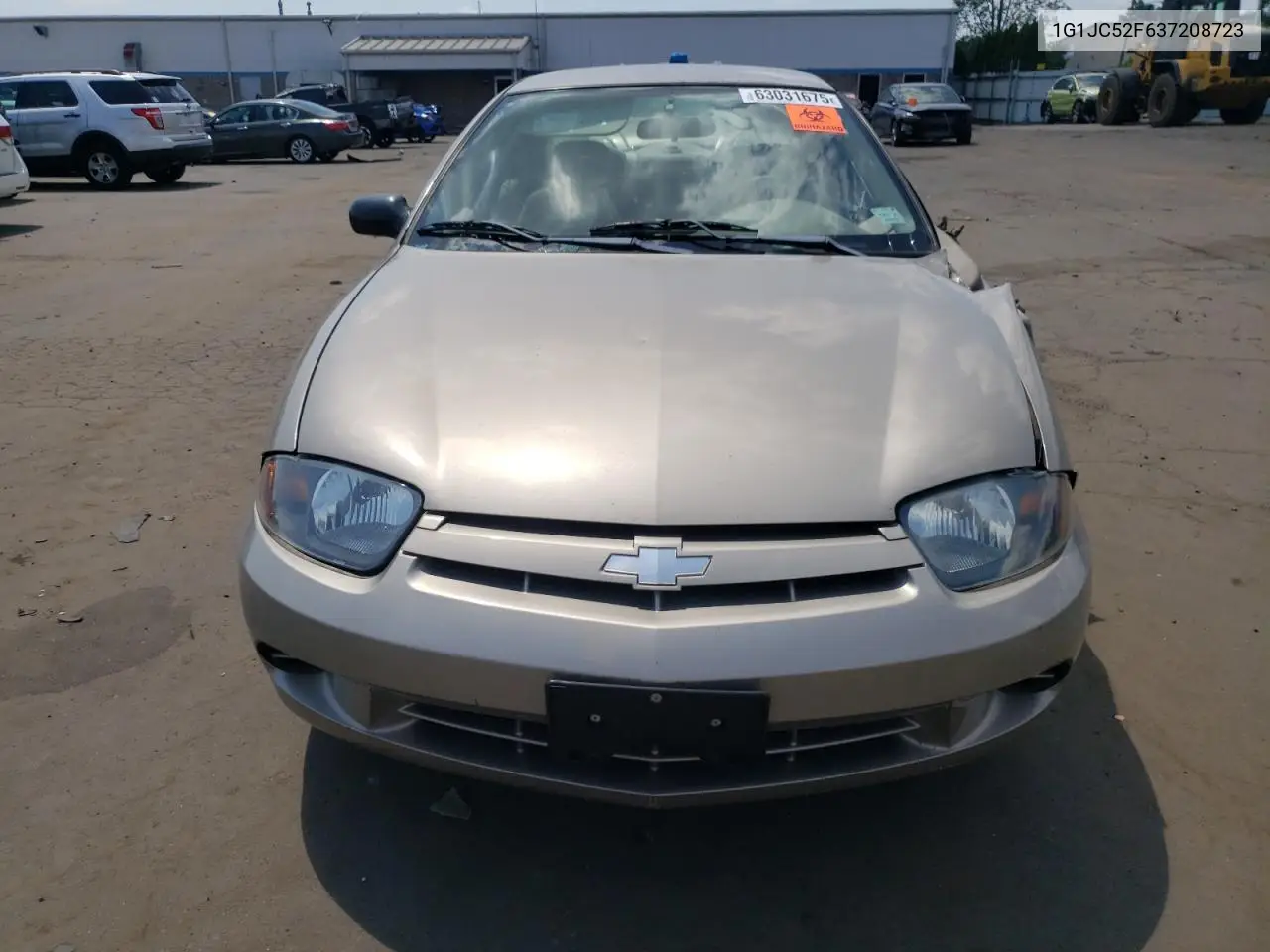 2003 Chevrolet Cavalier VIN: 1G1JC52F637208723 Lot: 63031675