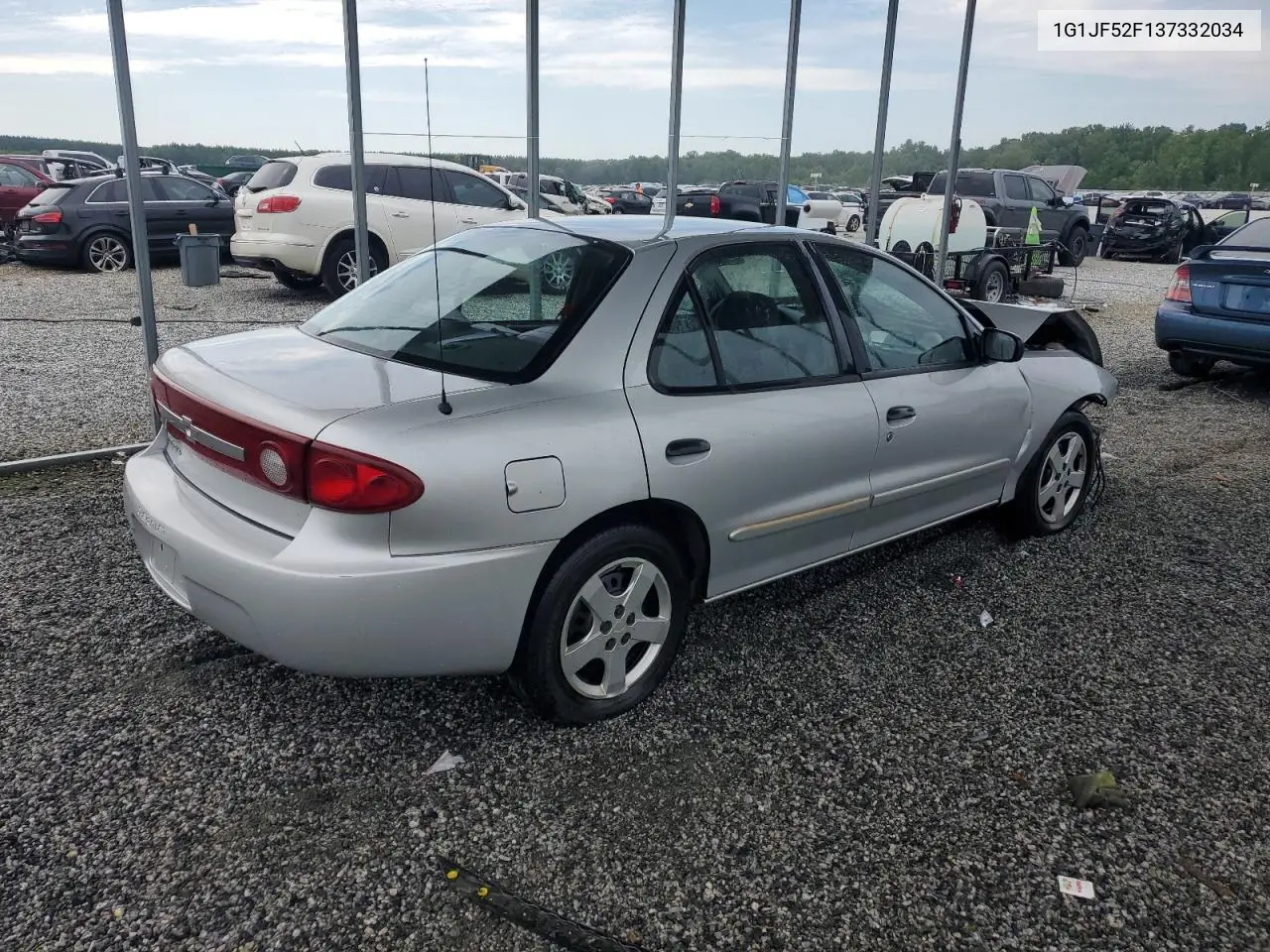 2003 Chevrolet Cavalier Ls VIN: 1G1JF52F137332034 Lot: 63465105