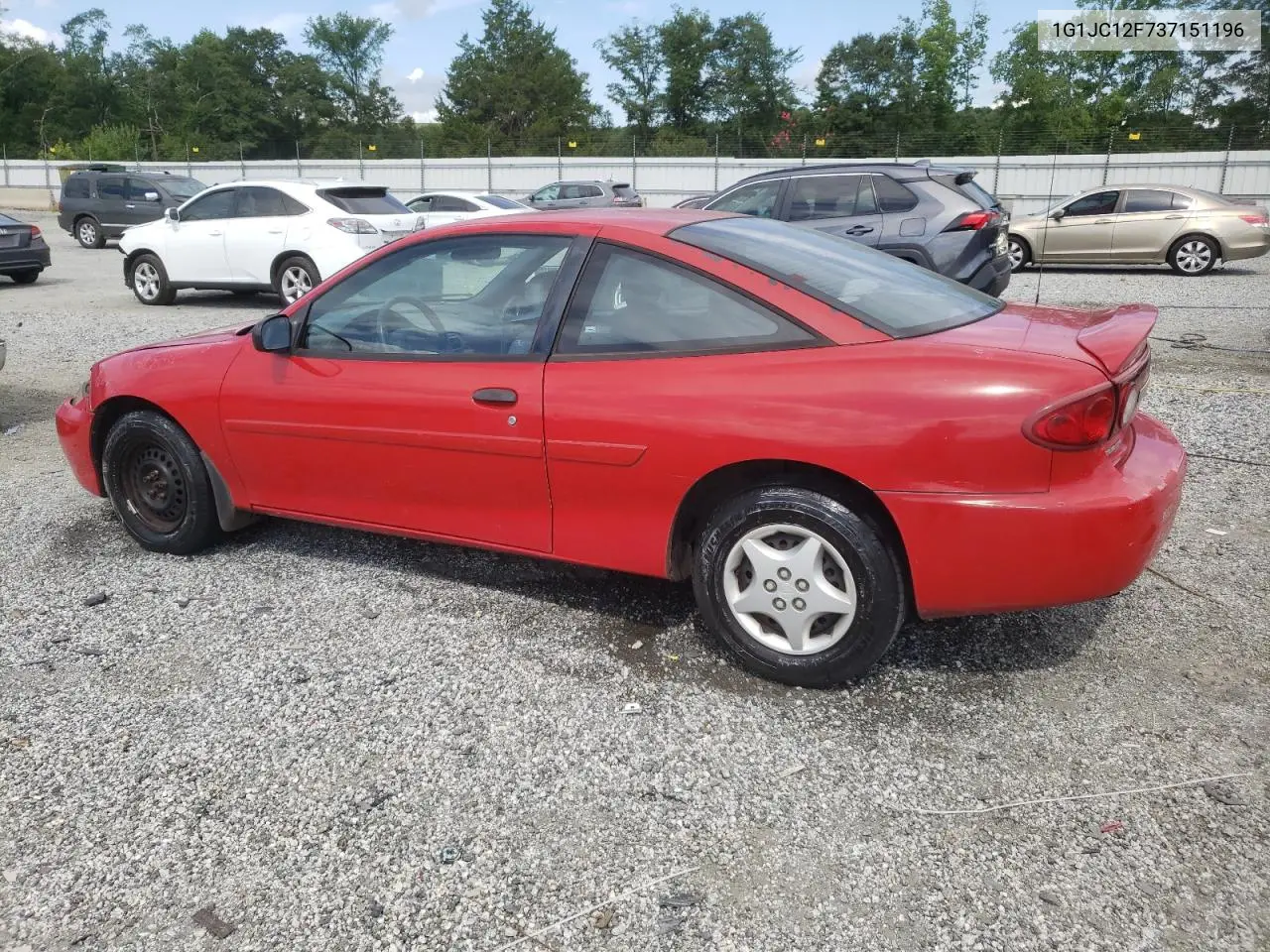 2003 Chevrolet Cavalier VIN: 1G1JC12F737151196 Lot: 64353545