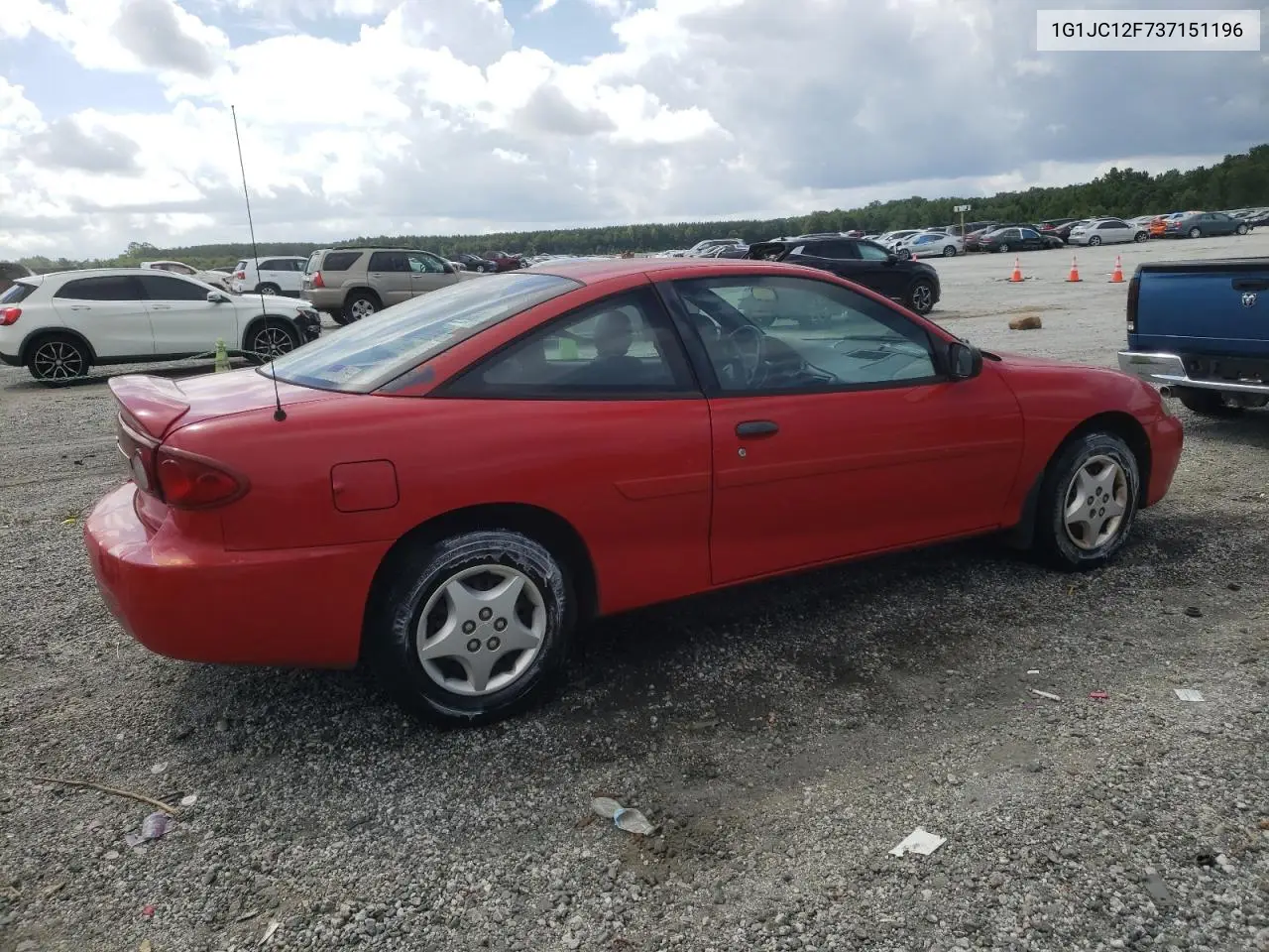 2003 Chevrolet Cavalier VIN: 1G1JC12F737151196 Lot: 64353545