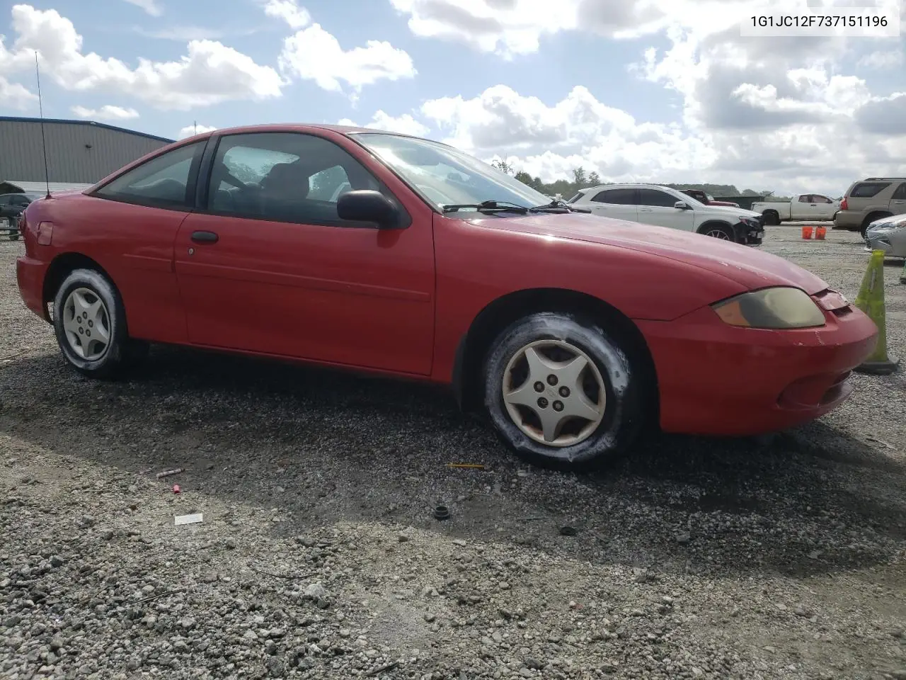 2003 Chevrolet Cavalier VIN: 1G1JC12F737151196 Lot: 64353545