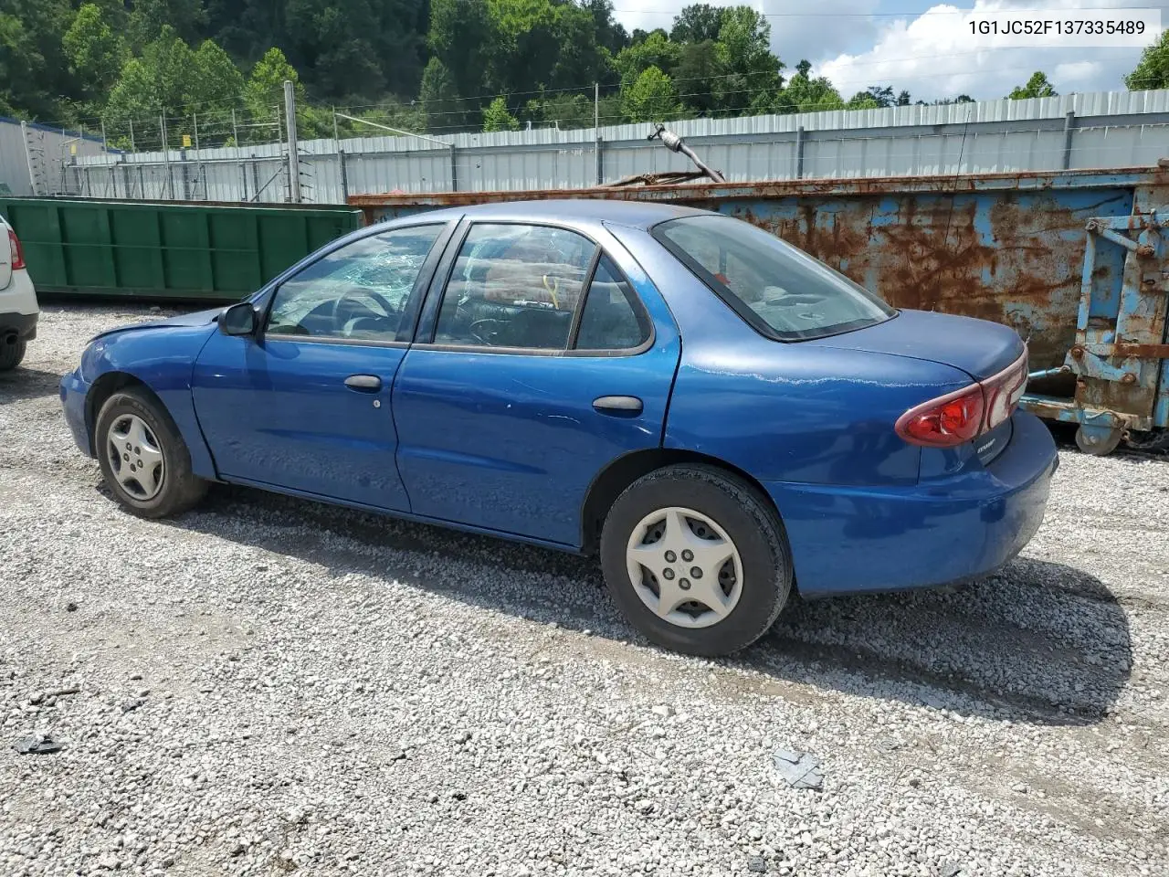2003 Chevrolet Cavalier VIN: 1G1JC52F137335489 Lot: 64784595