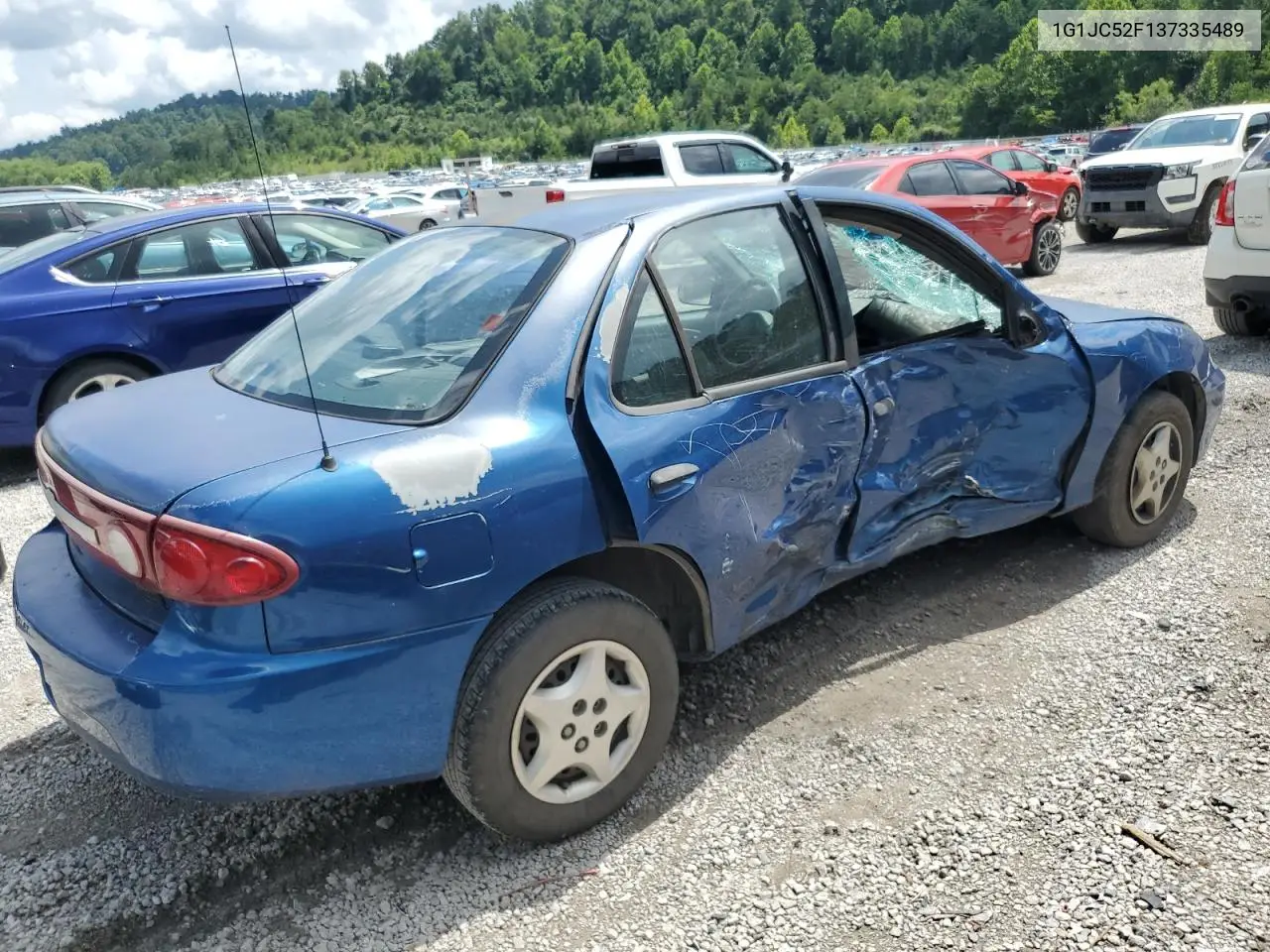 2003 Chevrolet Cavalier VIN: 1G1JC52F137335489 Lot: 64784595