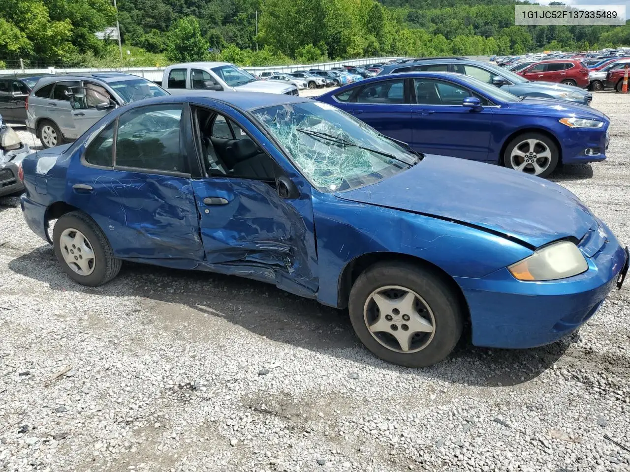 2003 Chevrolet Cavalier VIN: 1G1JC52F137335489 Lot: 64784595