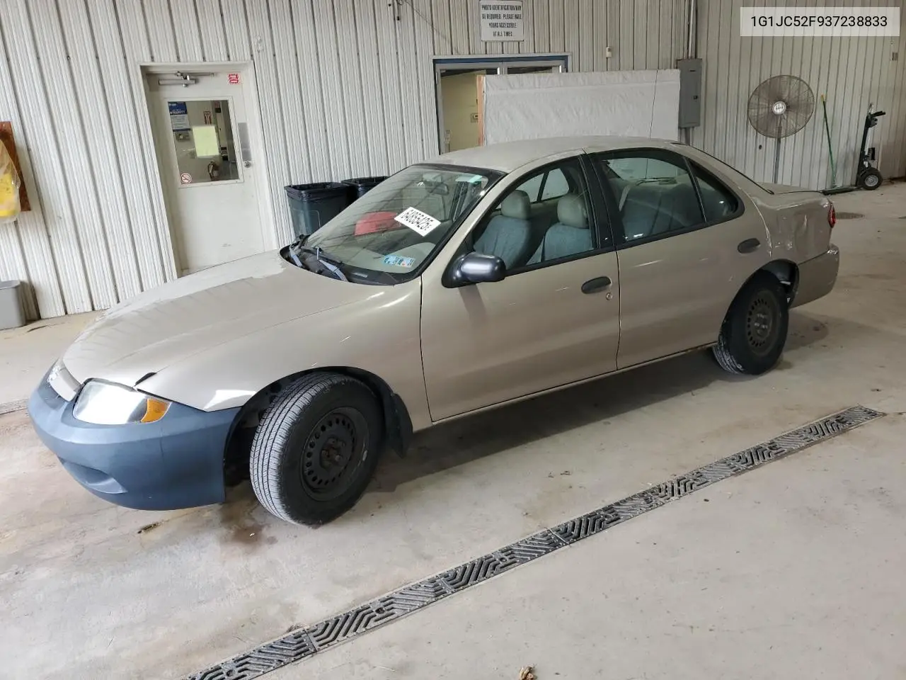 2003 Chevrolet Cavalier VIN: 1G1JC52F937238833 Lot: 64855425