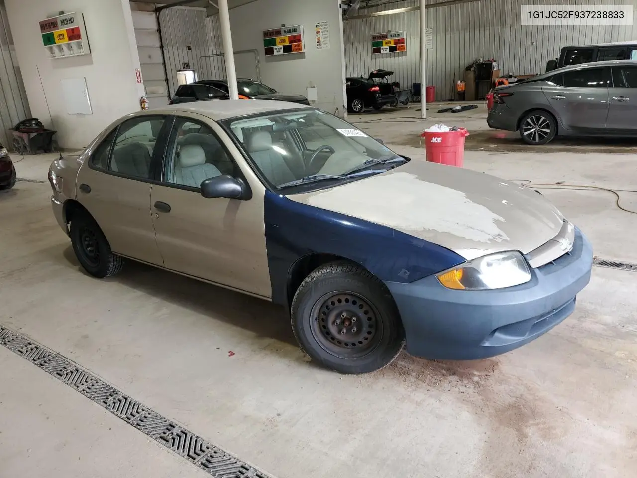 2003 Chevrolet Cavalier VIN: 1G1JC52F937238833 Lot: 64855425