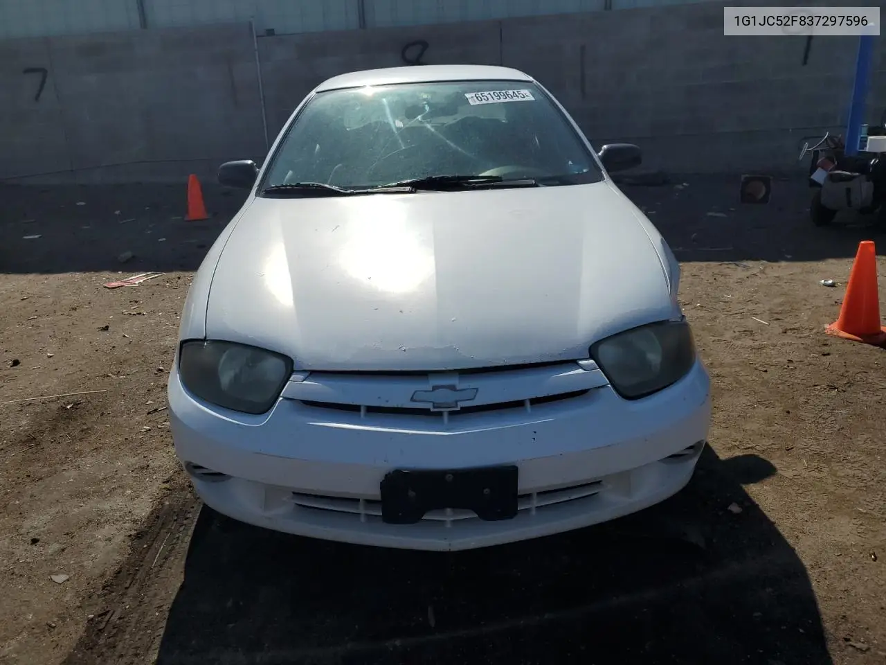 2003 Chevrolet Cavalier VIN: 1G1JC52F837297596 Lot: 65199645