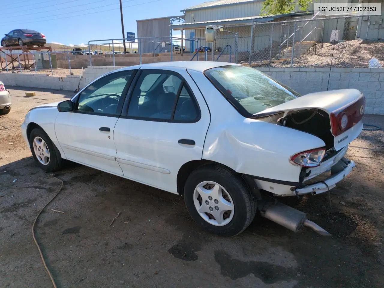 2004 Chevrolet Cavalier VIN: 1G1JC52F747302353 Lot: 63093495