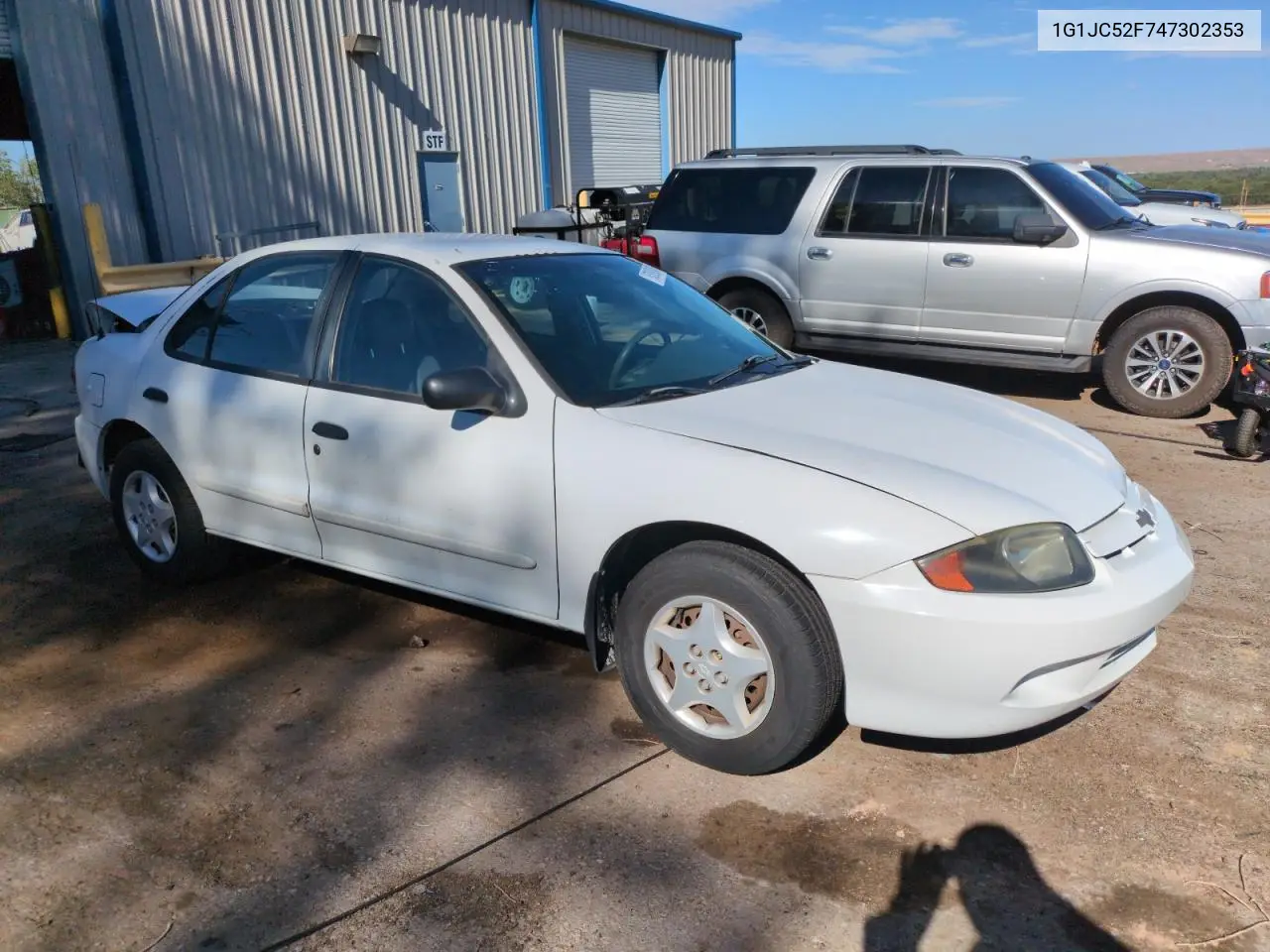 2004 Chevrolet Cavalier VIN: 1G1JC52F747302353 Lot: 63093495