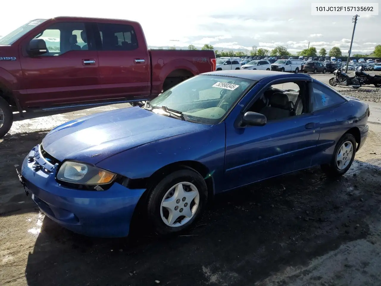 2005 Chevrolet Cavalier VIN: 1G1JC12F157135692 Lot: 52990345