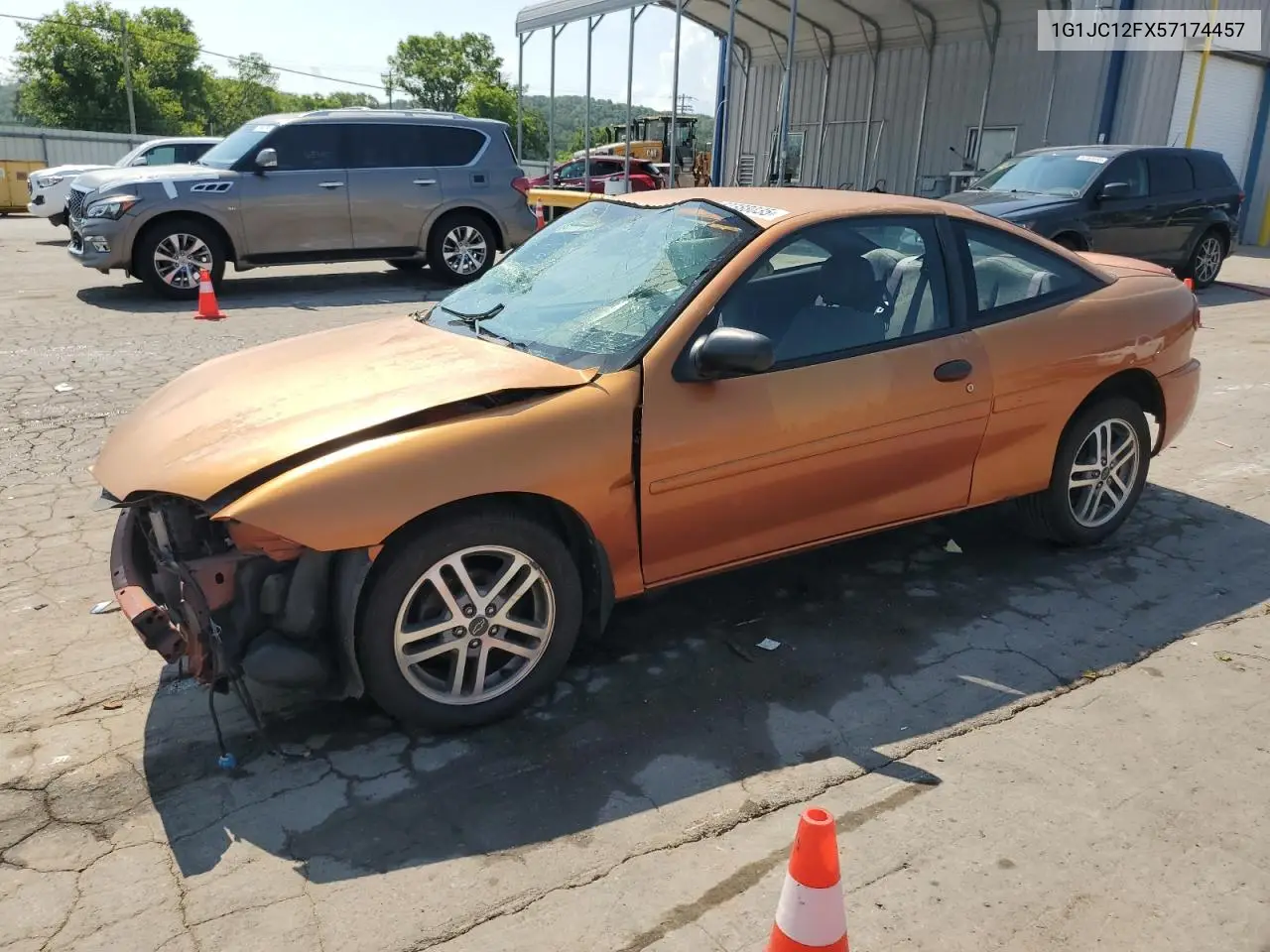 2005 Chevrolet Cavalier VIN: 1G1JC12FX57174457 Lot: 62388035