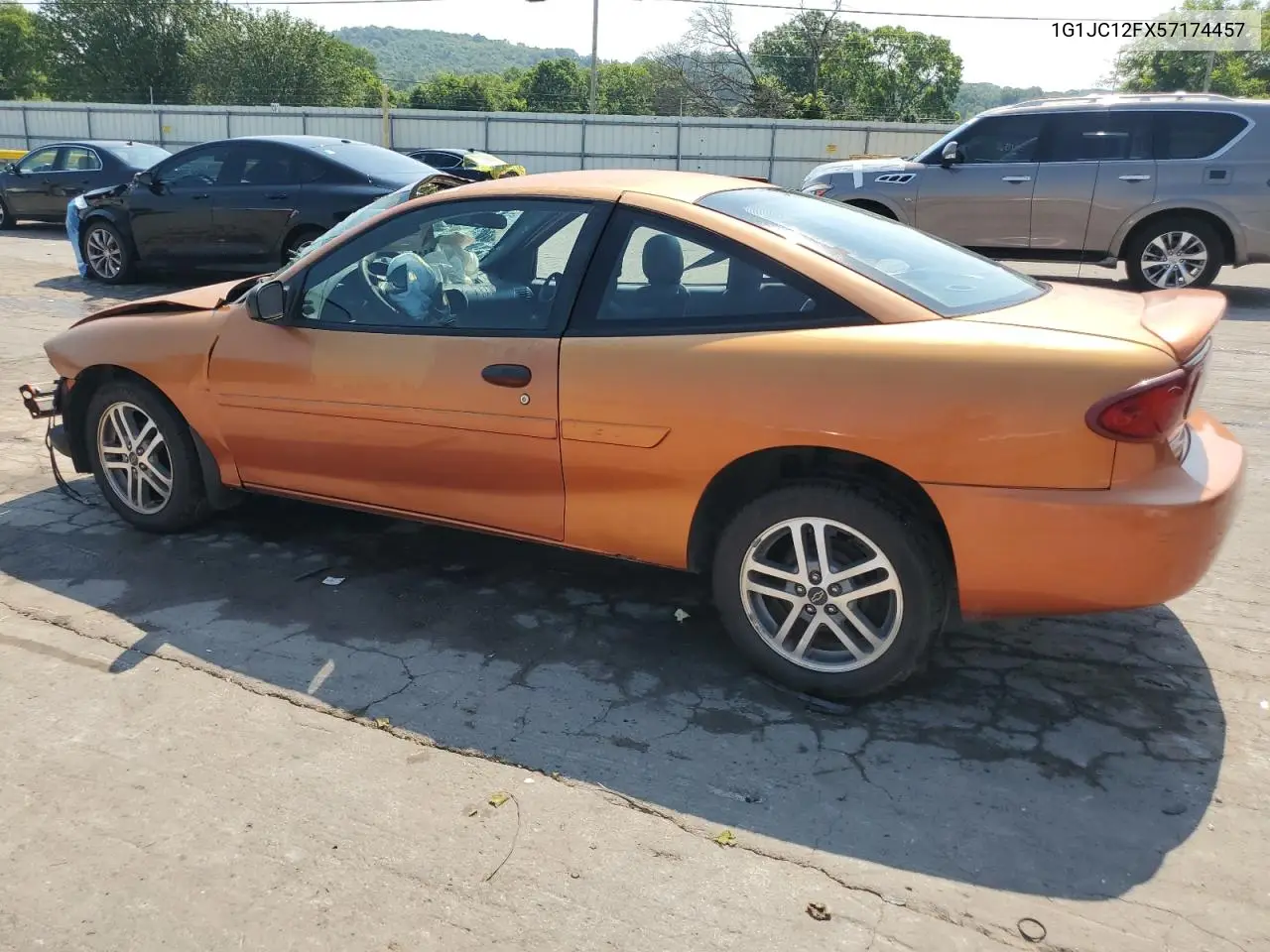 2005 Chevrolet Cavalier VIN: 1G1JC12FX57174457 Lot: 62388035