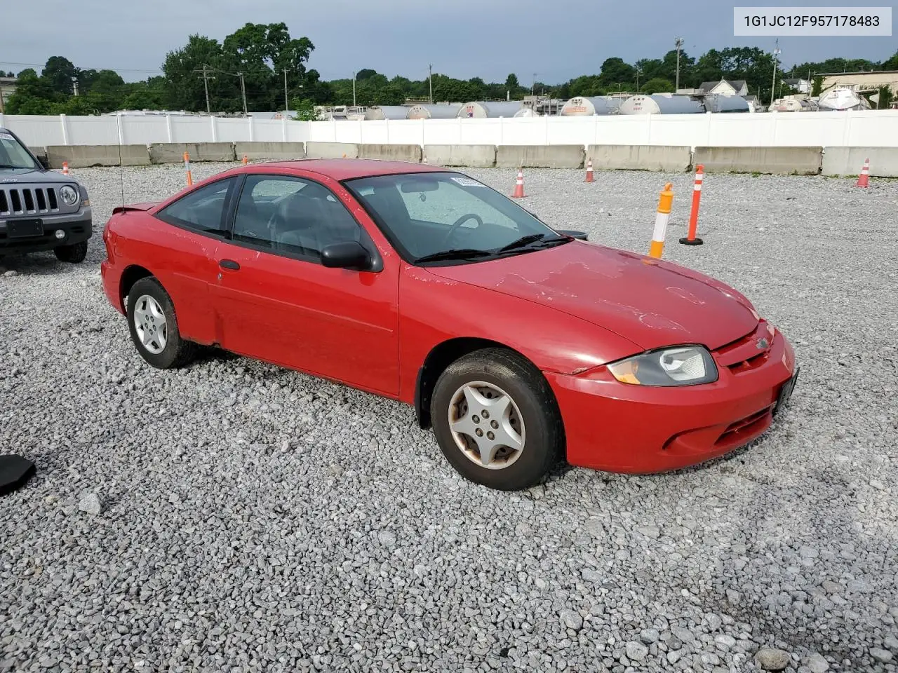 2005 Chevrolet Cavalier VIN: 1G1JC12F957178483 Lot: 62995725