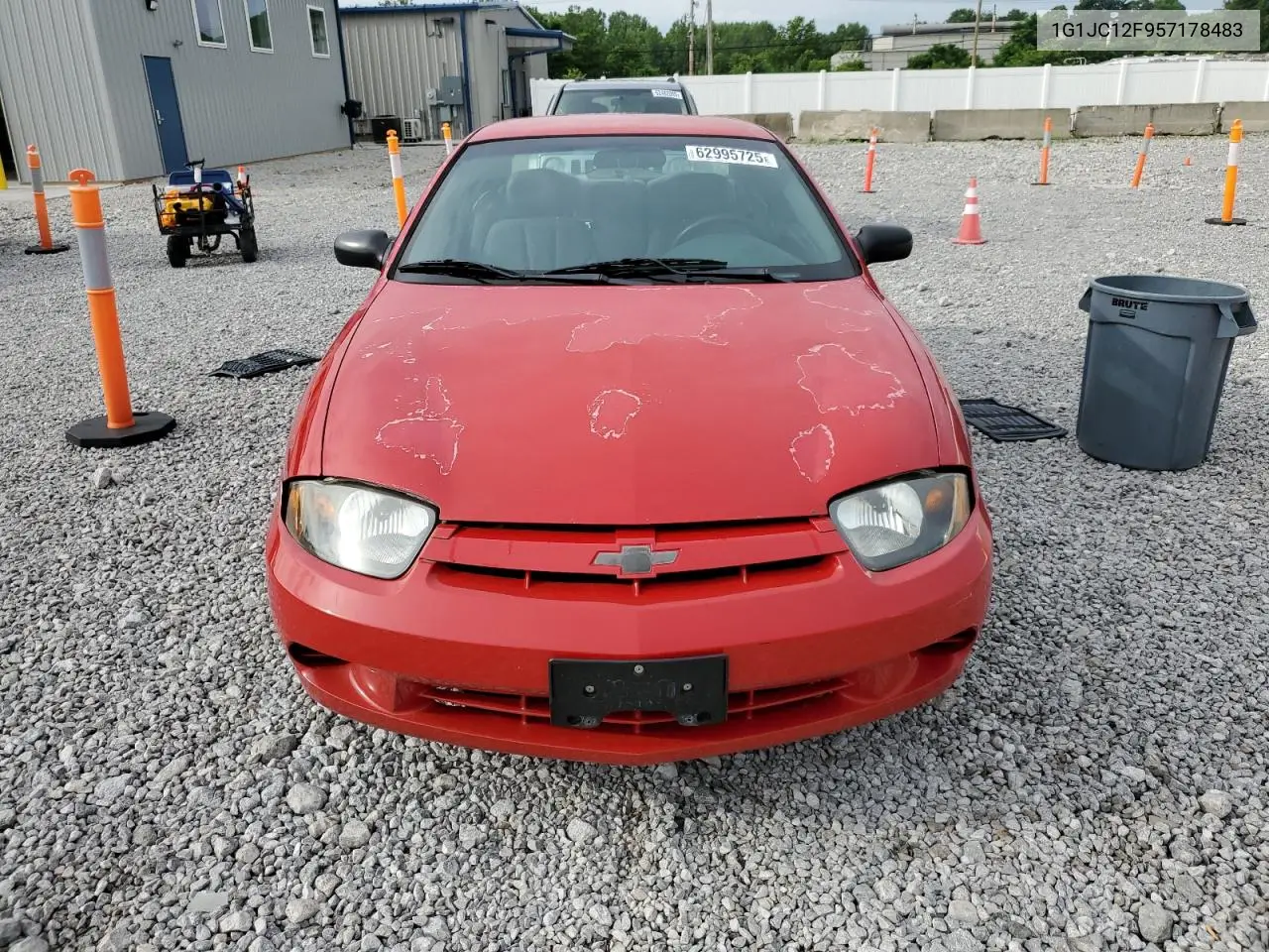 2005 Chevrolet Cavalier VIN: 1G1JC12F957178483 Lot: 62995725