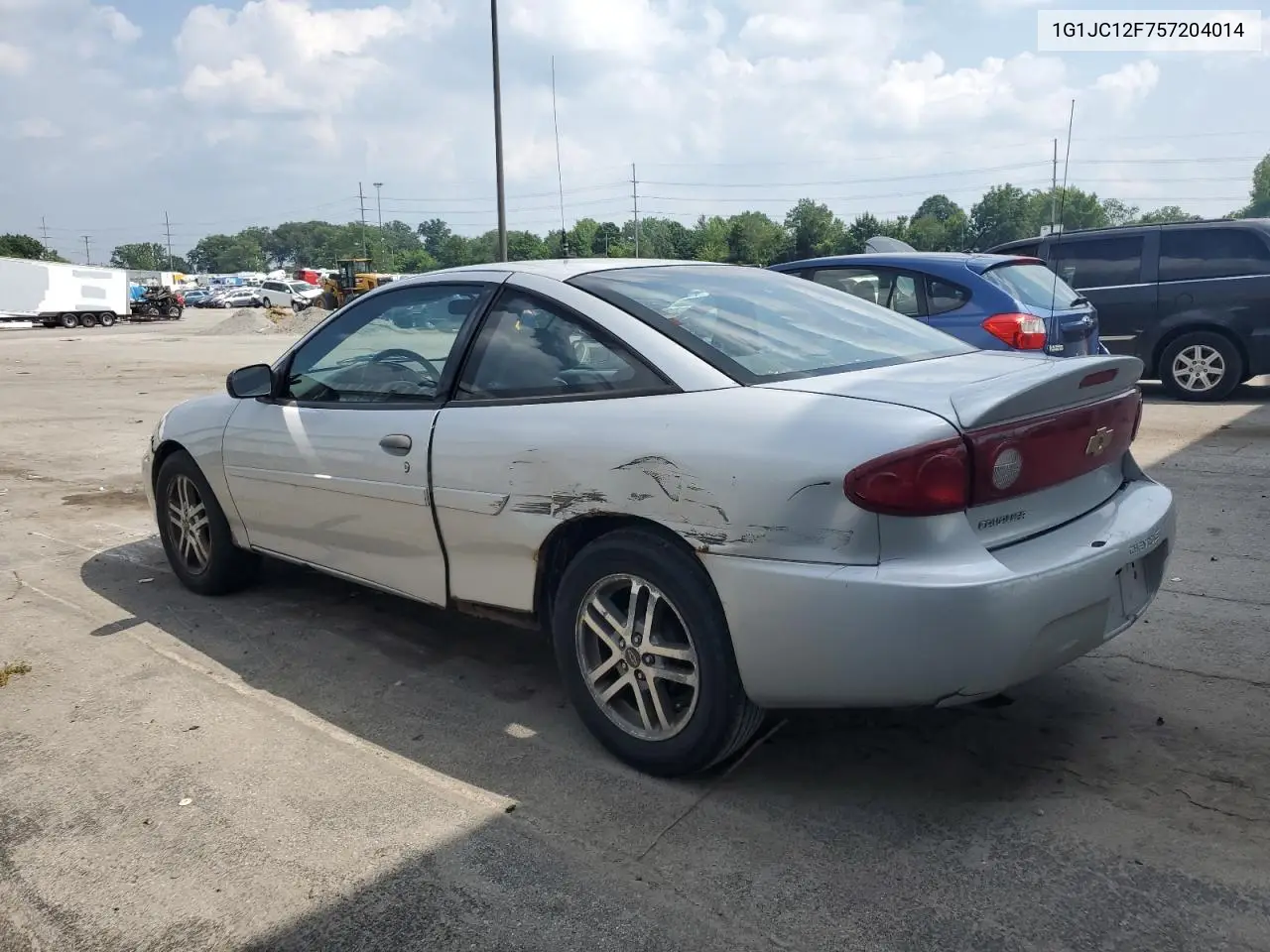 2005 Chevrolet Cavalier VIN: 1G1JC12F757204014 Lot: 63620755
