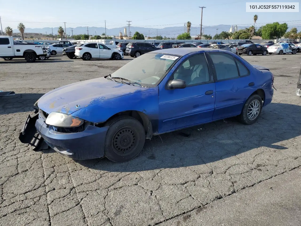 2005 Chevrolet Cavalier VIN: 1G1JC52F557119342 Lot: 65396325