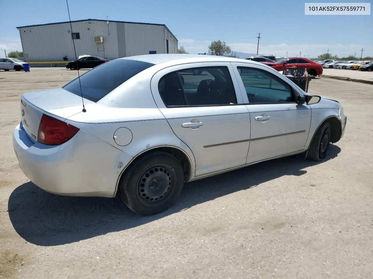 2005 Chevrolet Cobalt VIN: 1G1AK52FX57559771 Lot: 62962535