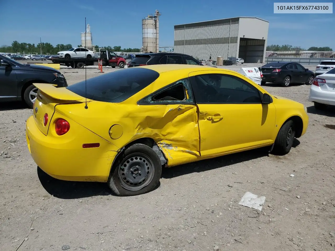 2006 Chevrolet Cobalt Ls VIN: 1G1AK15FX67743100 Lot: 56303155