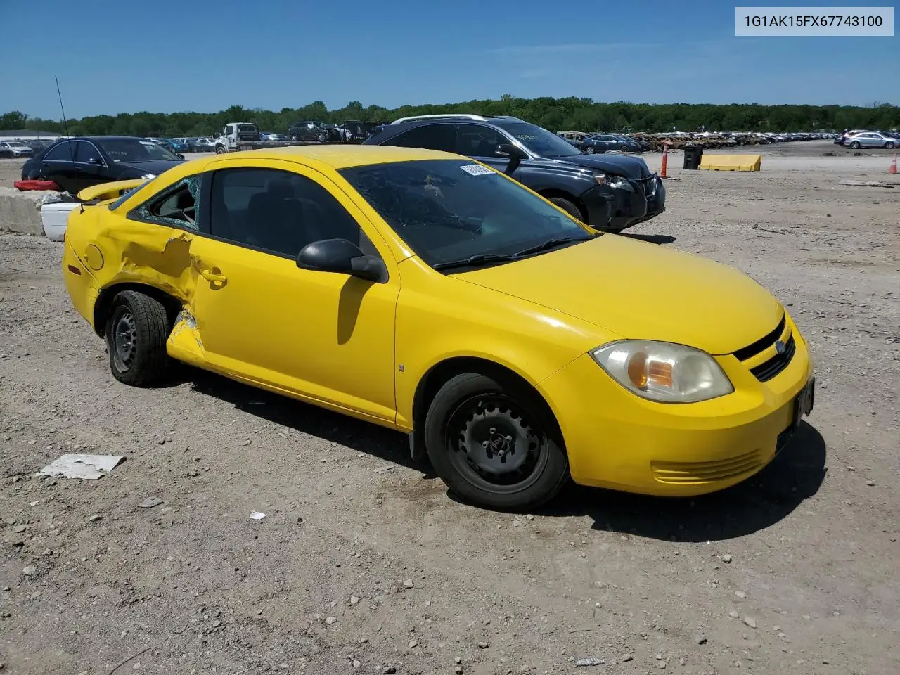 2006 Chevrolet Cobalt Ls VIN: 1G1AK15FX67743100 Lot: 56303155