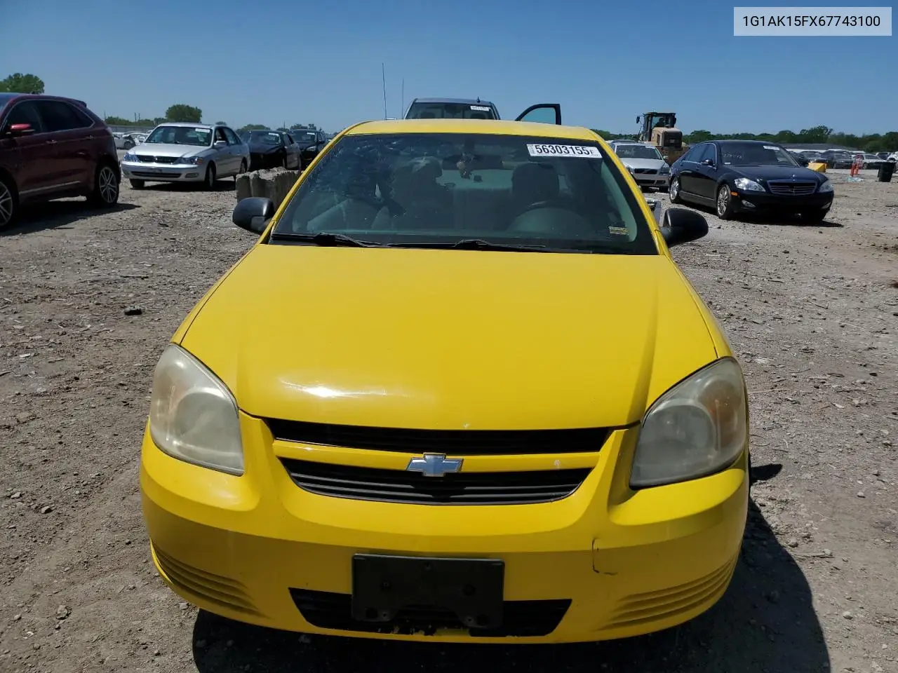 2006 Chevrolet Cobalt Ls VIN: 1G1AK15FX67743100 Lot: 56303155