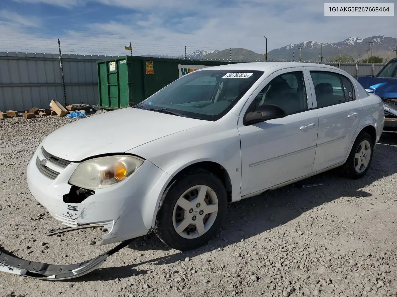 2006 Chevrolet Cobalt Ls VIN: 1G1AK55F267668464 Lot: 56706055