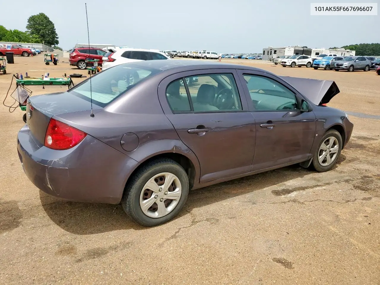 2006 Chevrolet Cobalt Ls VIN: 1G1AK55F667696607 Lot: 56729795