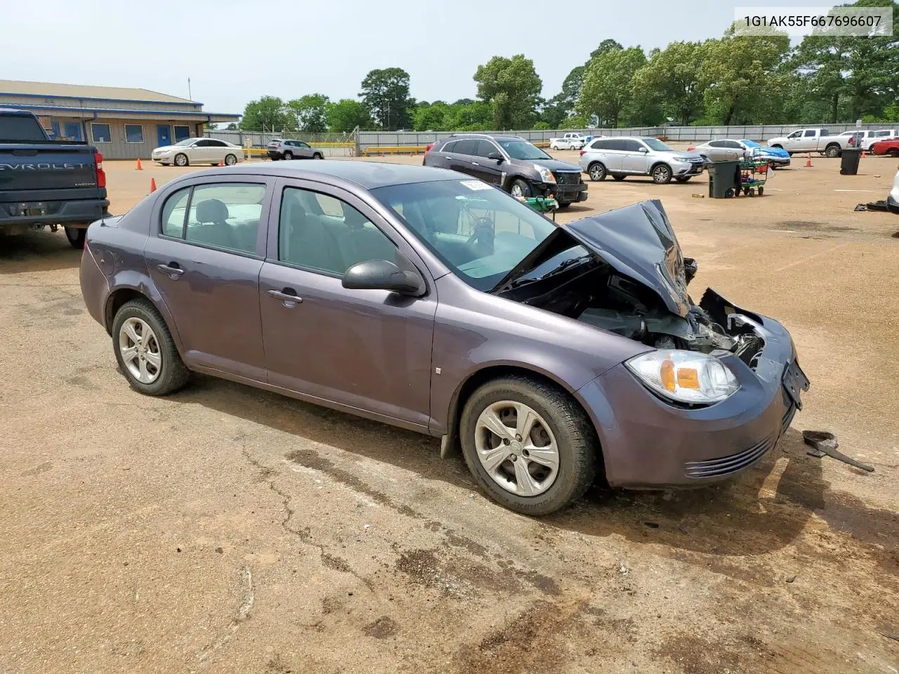 2006 Chevrolet Cobalt Ls VIN: 1G1AK55F667696607 Lot: 56729795