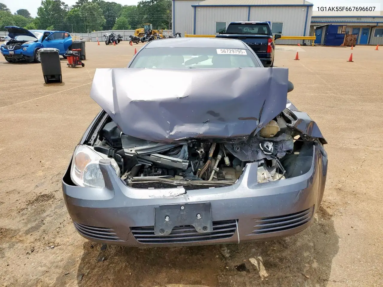 2006 Chevrolet Cobalt Ls VIN: 1G1AK55F667696607 Lot: 56729795