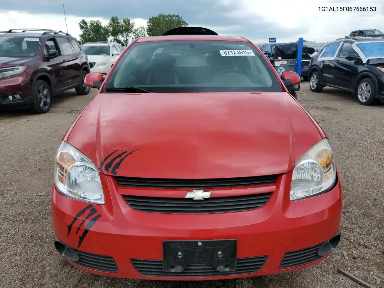 2006 Chevrolet Cobalt Lt VIN: 1G1AL15F067666153 Lot: 62124615