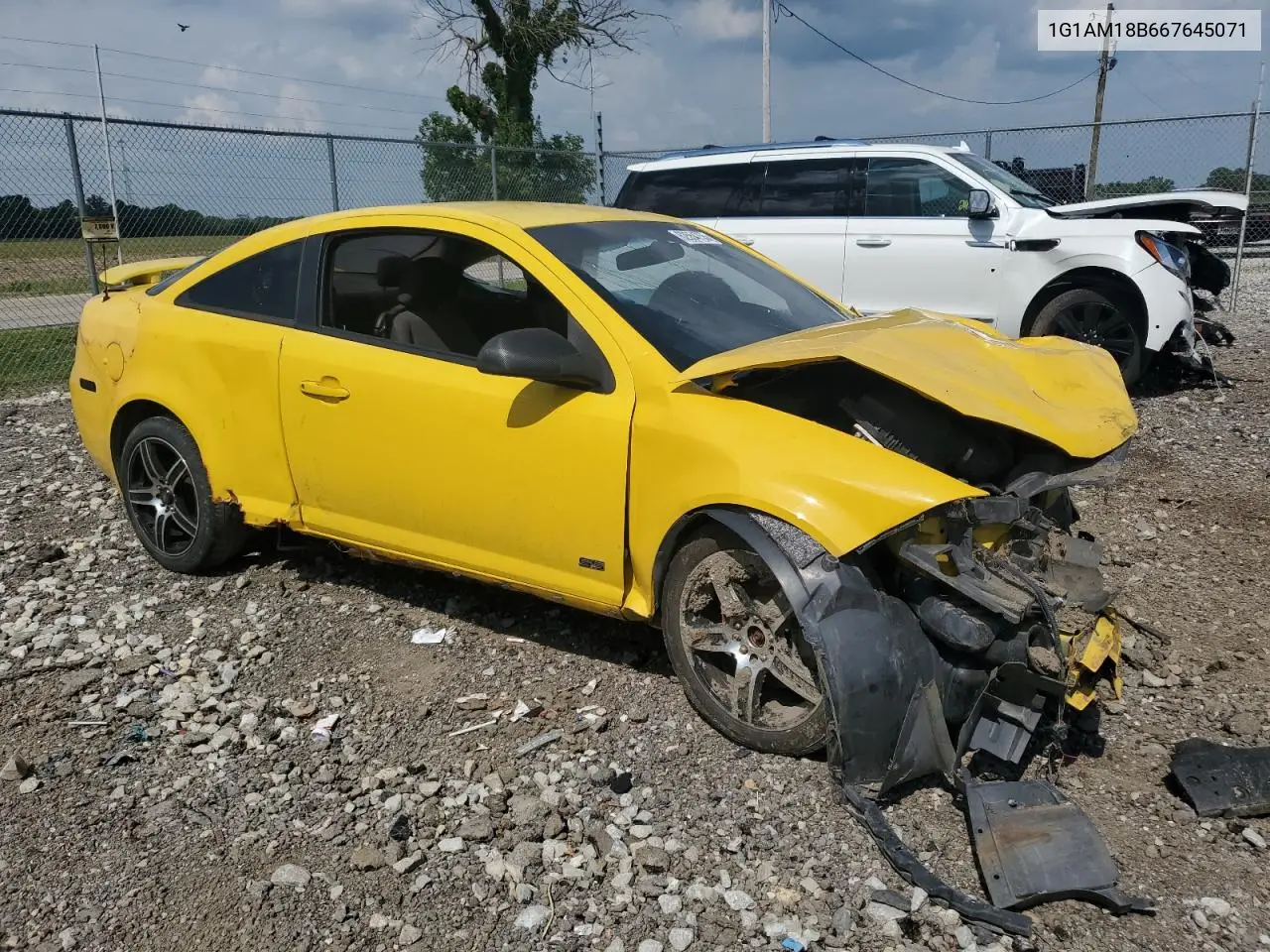 2006 Chevrolet Cobalt Ss VIN: 1G1AM18B667645071 Lot: 62554755
