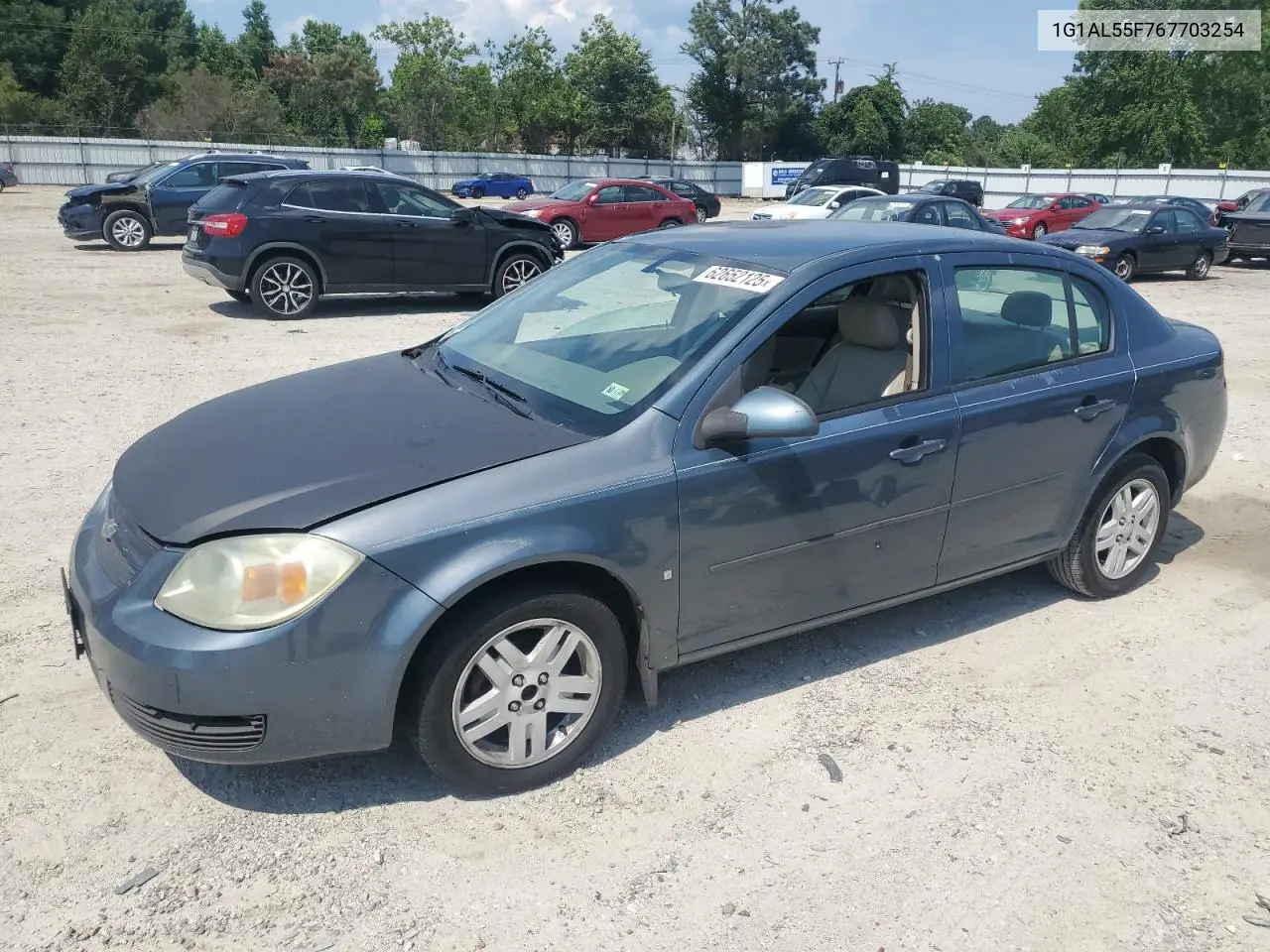 2006 Chevrolet Cobalt Lt VIN: 1G1AL55F767703254 Lot: 62652125