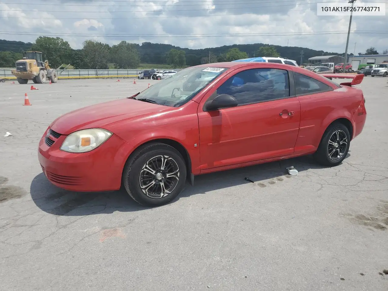 2006 Chevrolet Cobalt Ls VIN: 1G1AK15F267743771 Lot: 62708095