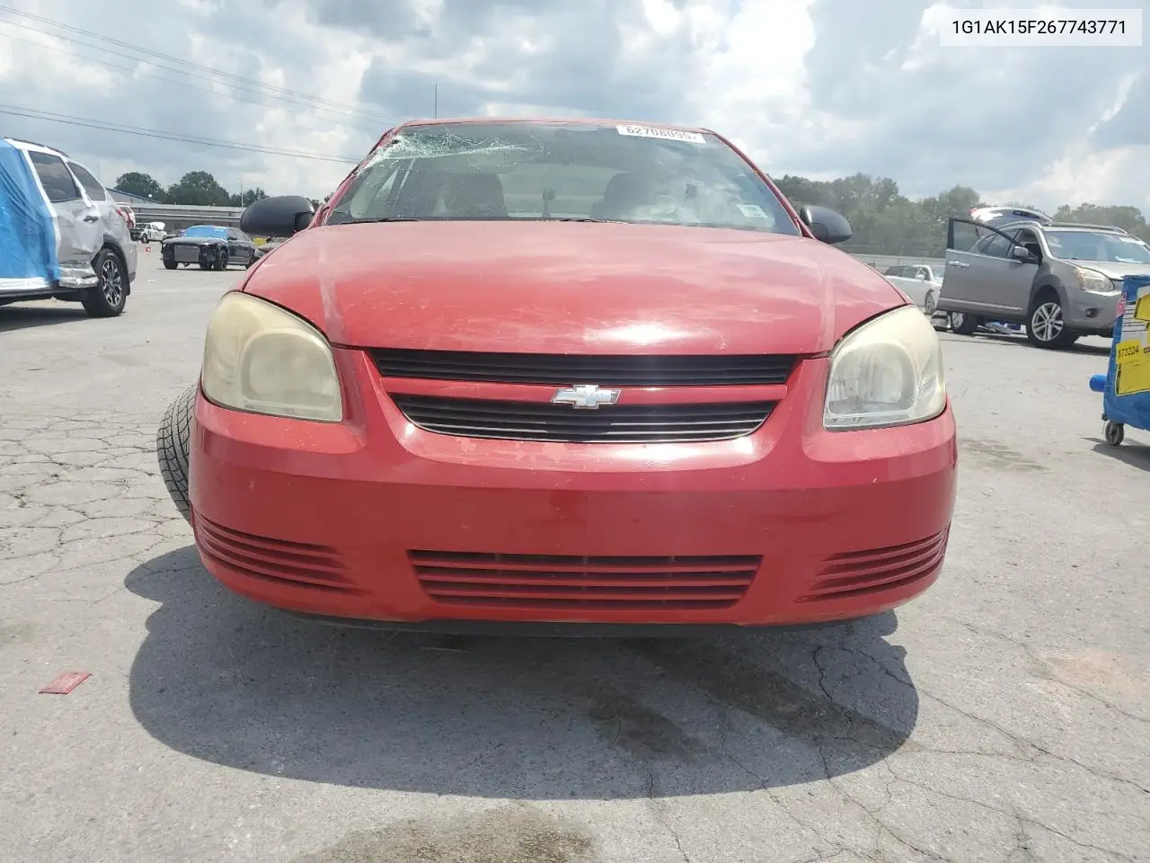 2006 Chevrolet Cobalt Ls VIN: 1G1AK15F267743771 Lot: 62708095