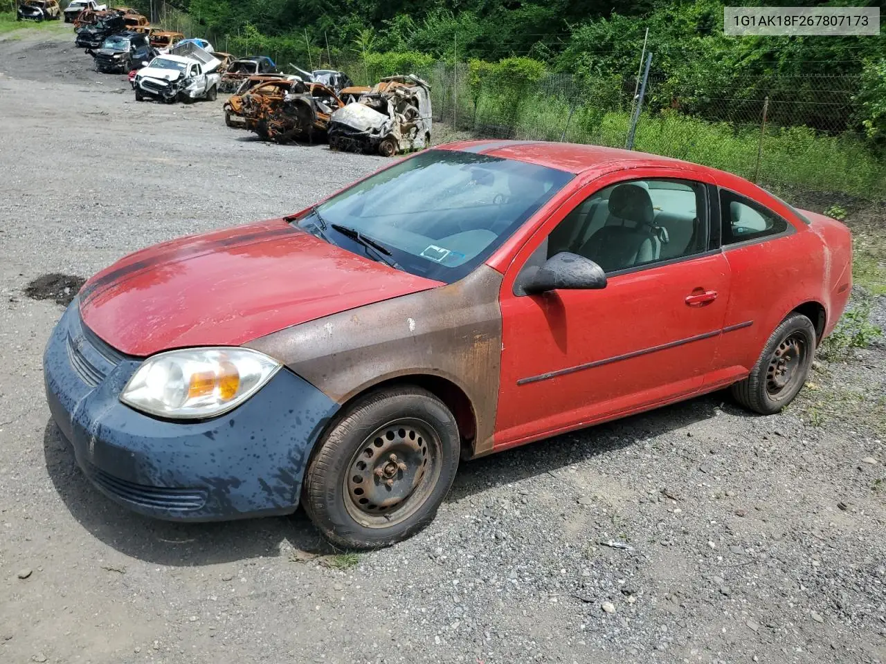 2006 Chevrolet Cobalt Ls VIN: 1G1AK18F267807173 Lot: 63030505