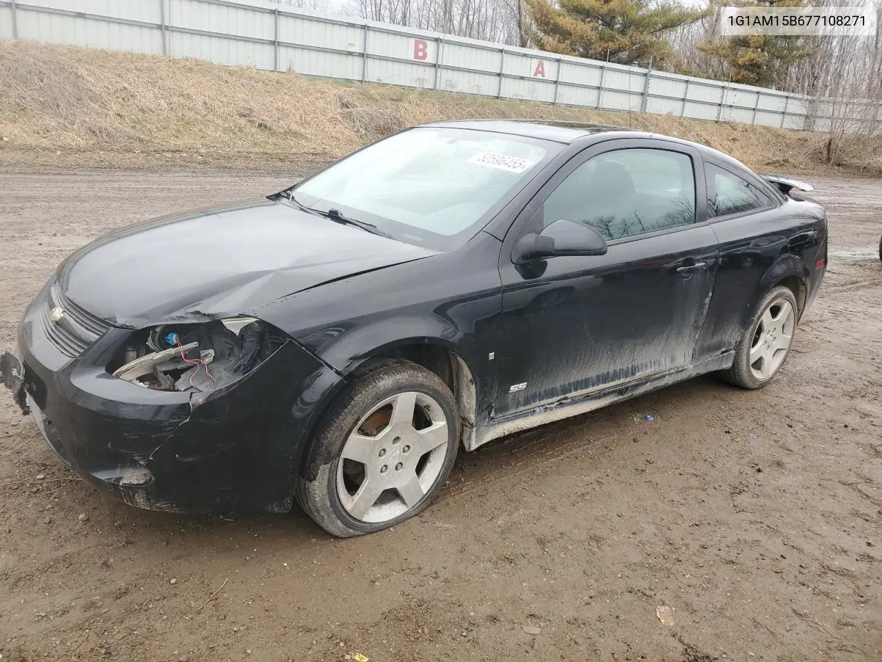 2007 Chevrolet Cobalt Ss VIN: 1G1AM15B677108271 Lot: 52596455