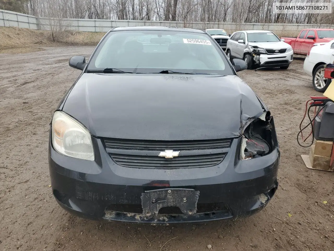 2007 Chevrolet Cobalt Ss VIN: 1G1AM15B677108271 Lot: 52596455