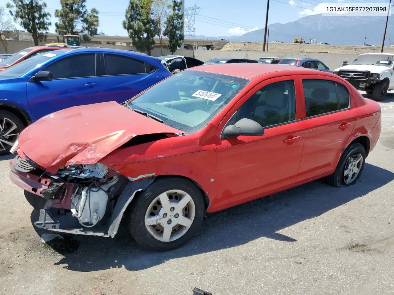 2007 Chevrolet Cobalt Ls VIN: 1G1AK55F877207898 Lot: 54800465