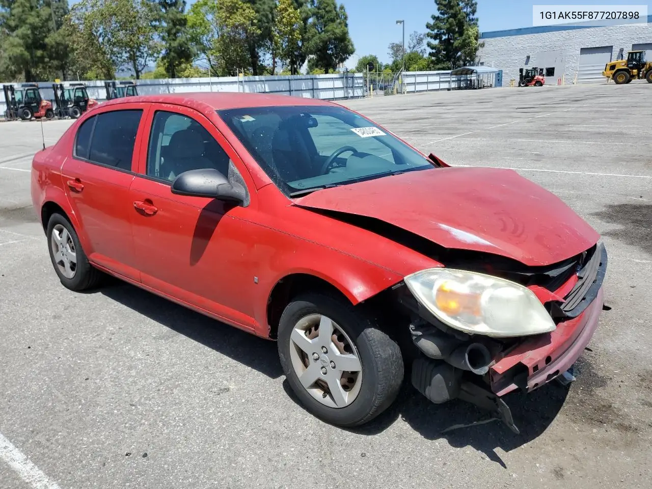 2007 Chevrolet Cobalt Ls VIN: 1G1AK55F877207898 Lot: 54800465