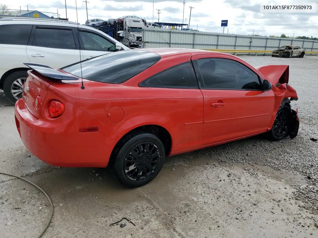 2007 Chevrolet Cobalt Ls VIN: 1G1AK15F877350973 Lot: 55413055