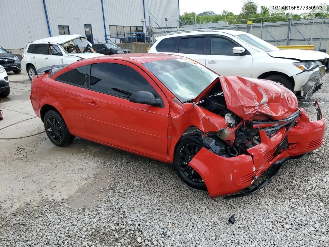 2007 Chevrolet Cobalt Ls VIN: 1G1AK15F877350973 Lot: 55413055