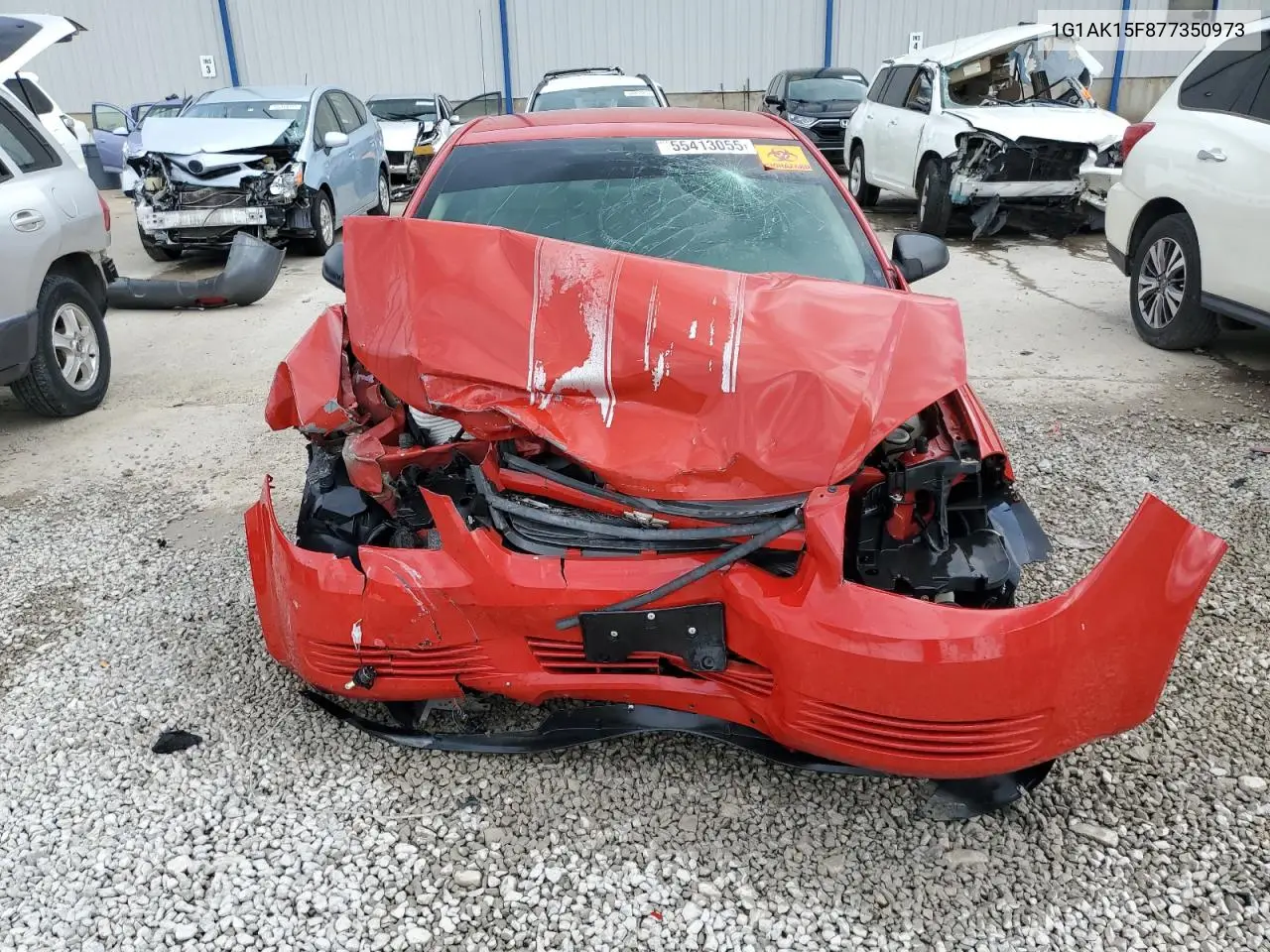2007 Chevrolet Cobalt Ls VIN: 1G1AK15F877350973 Lot: 55413055