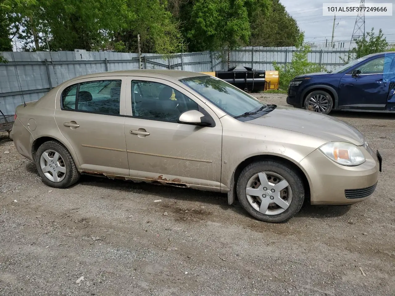 2007 Chevrolet Cobalt Lt VIN: 1G1AL55F377249666 Lot: 56649255