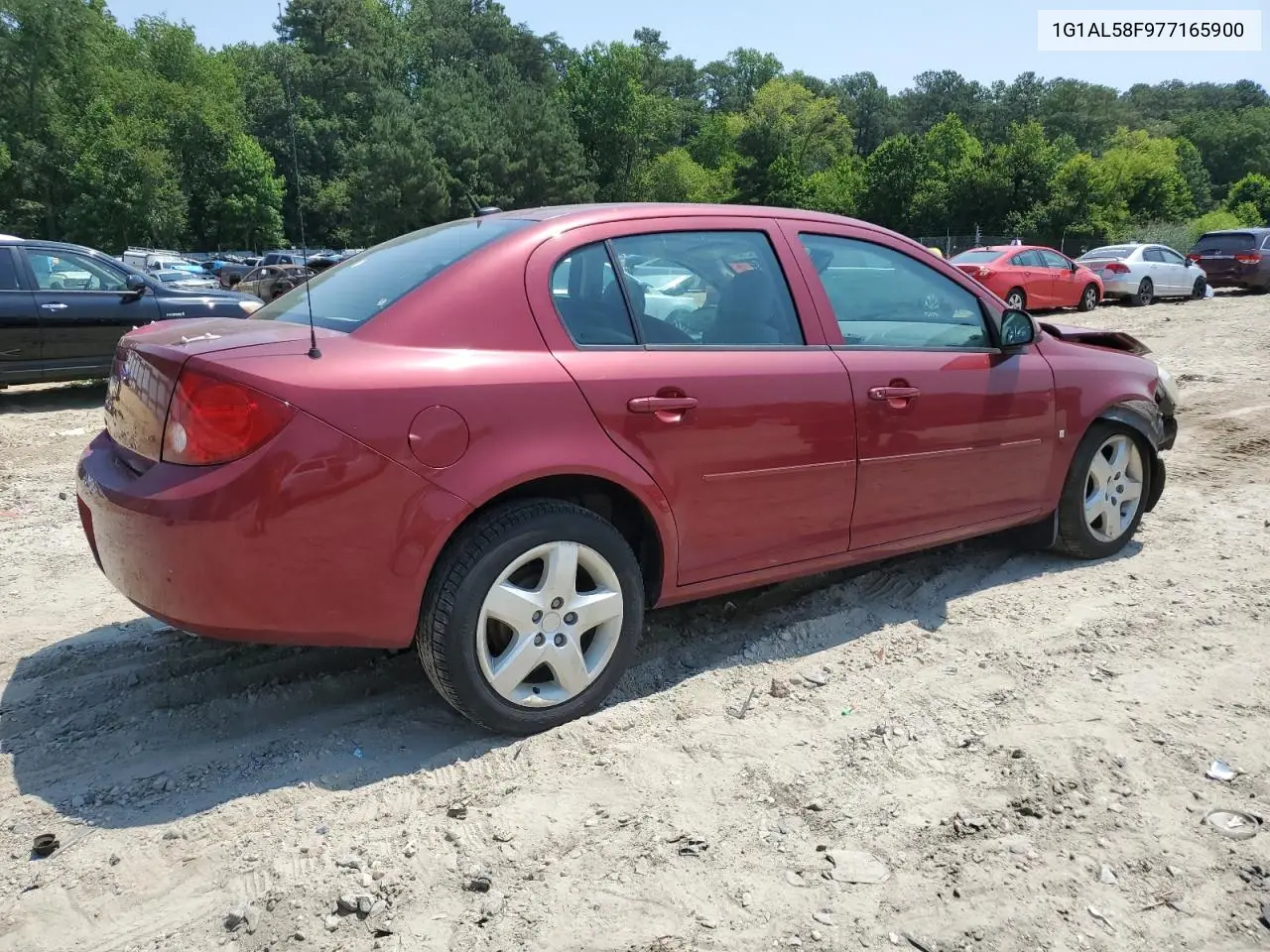 2007 Chevrolet Cobalt Lt VIN: 1G1AL58F977165900 Lot: 61796555
