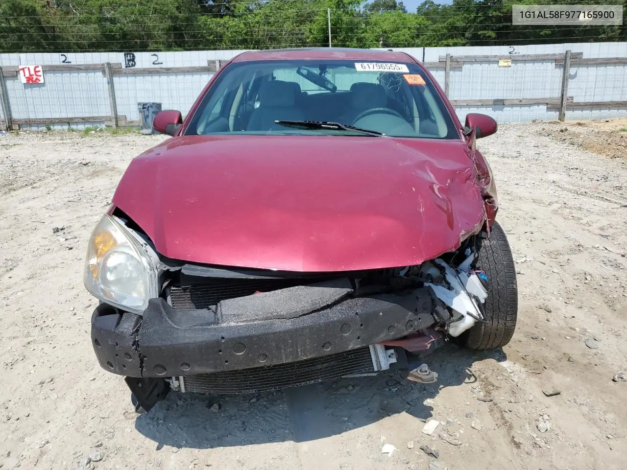 2007 Chevrolet Cobalt Lt VIN: 1G1AL58F977165900 Lot: 61796555