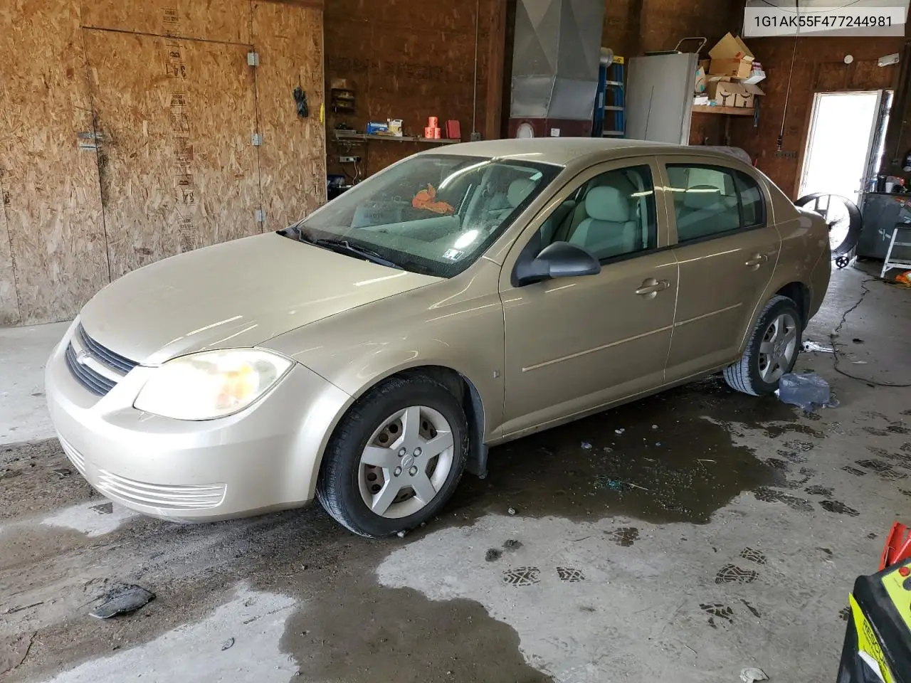 2007 Chevrolet Cobalt Ls VIN: 1G1AK55F477244981 Lot: 62362345