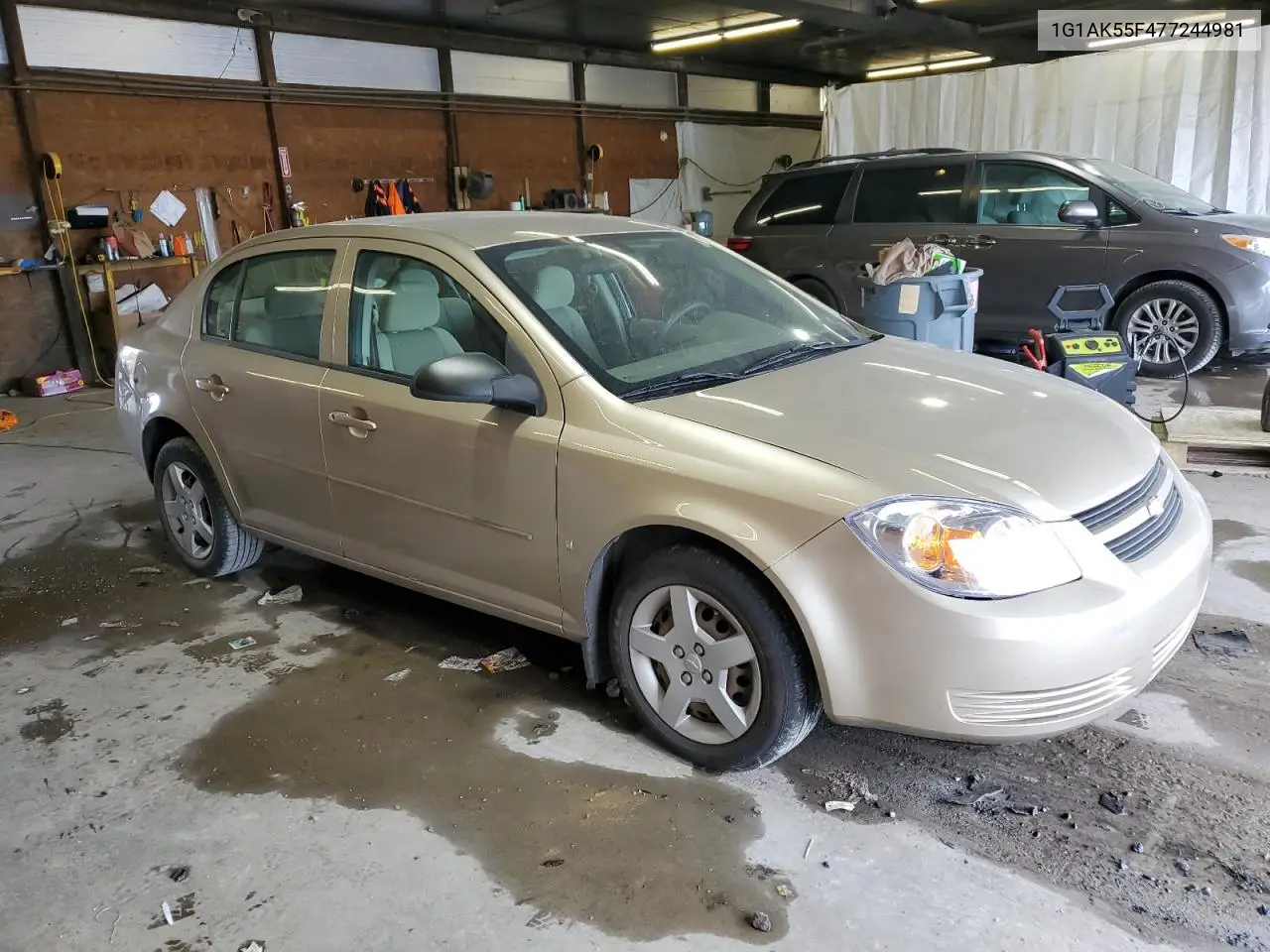 2007 Chevrolet Cobalt Ls VIN: 1G1AK55F477244981 Lot: 62362345