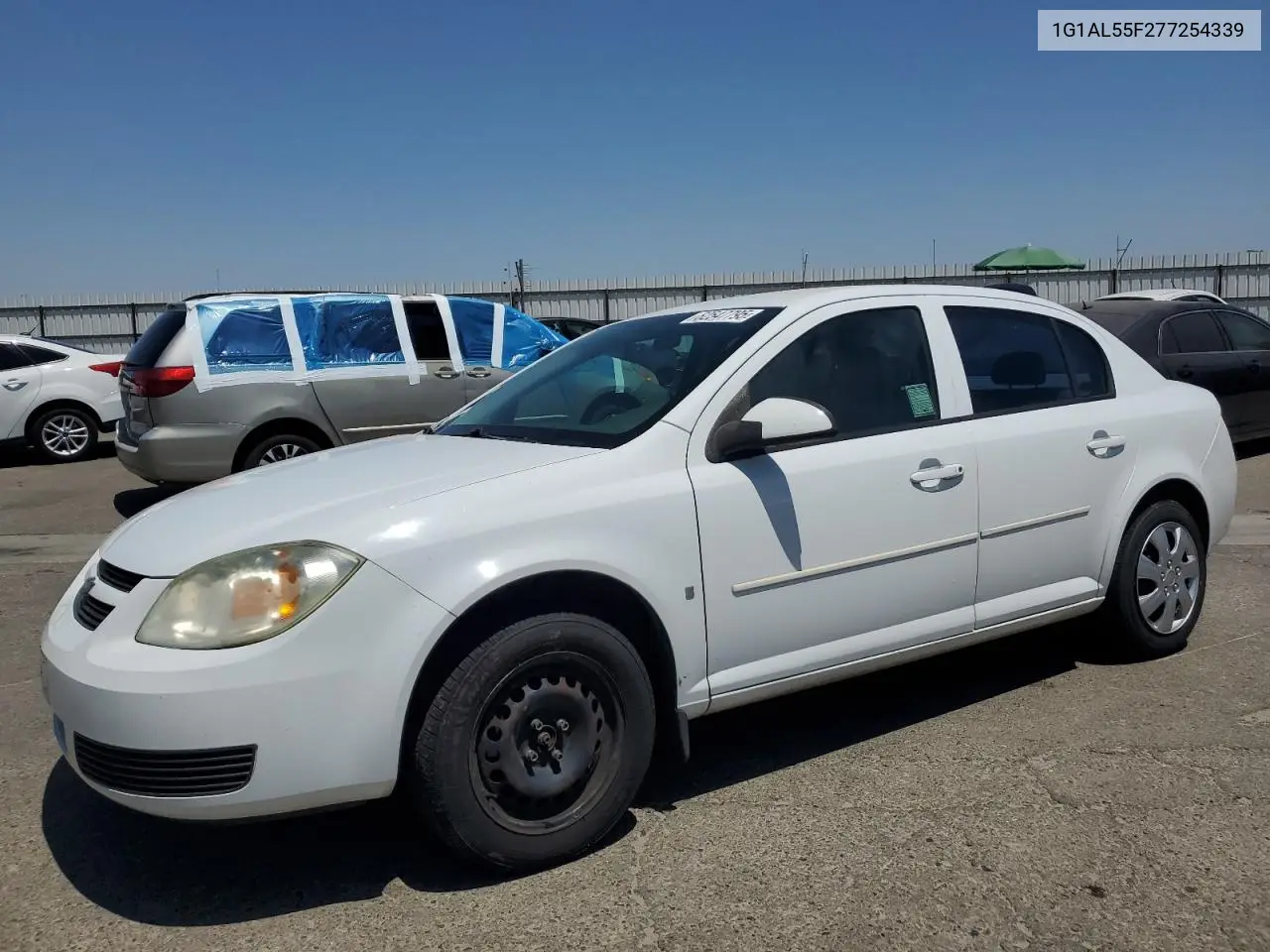 2007 Chevrolet Cobalt Lt VIN: 1G1AL55F277254339 Lot: 62547795