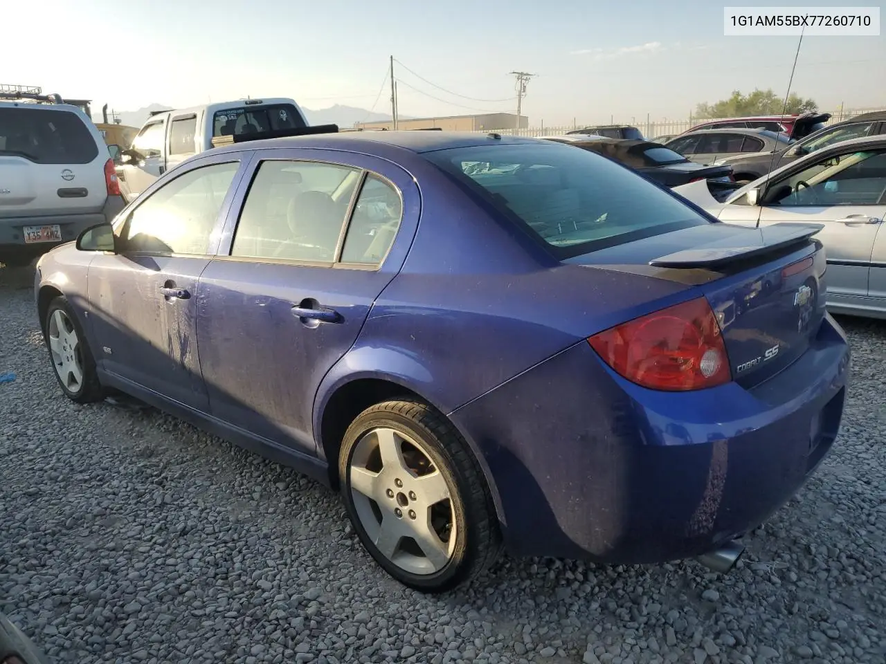 2007 Chevrolet Cobalt Ss VIN: 1G1AM55BX77260710 Lot: 62638495