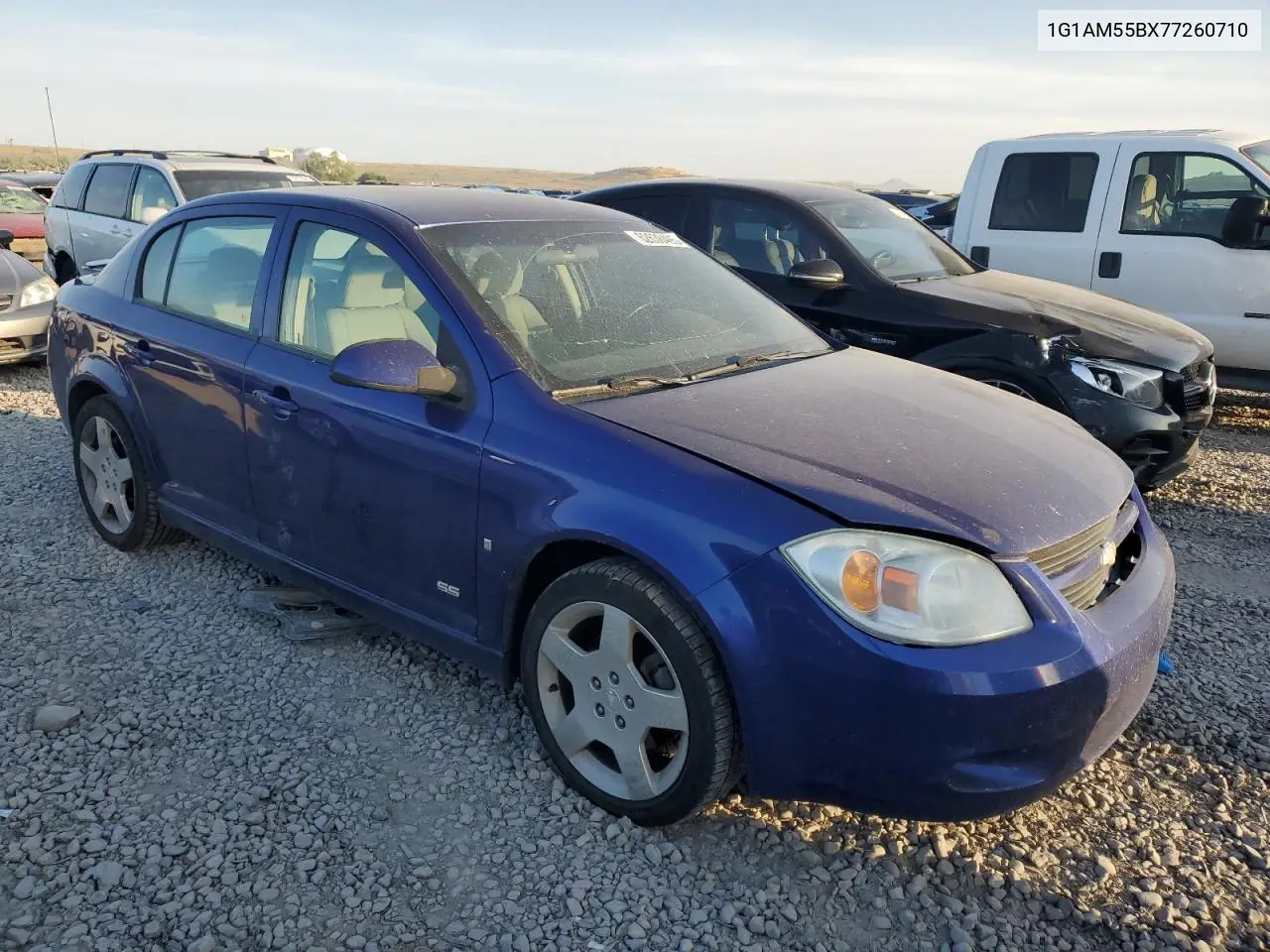 2007 Chevrolet Cobalt Ss VIN: 1G1AM55BX77260710 Lot: 62638495